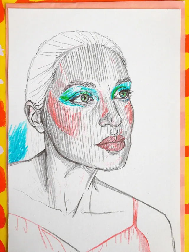 Small line portrait of Ulla, a Grove & Grain visitor